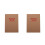 2Pcs Brown DIY Sketch Book Thick Paper Drawing Pad for Students Art 8