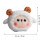 2Sets Needle Felting DIY Wool Felt Sheep White Handmade Craft Kit 10