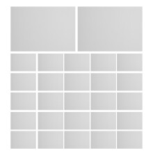 3Pcs White Puzzle Glue Sheets Easy Peel Self-Adhesive for Toy Puzzles
