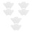 6Pcs Acrylic Transparent Sewing Stencils for Patchwork and Bag Making 6