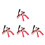 8Pcs Durable Battery Clips Copper Plated for Auto Repair 6