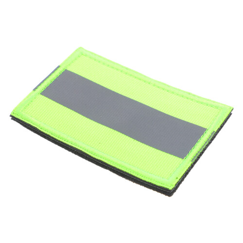 2Pcs Reflective Safety Patch Nylon Fabric for Jackets Hats 1