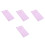 4Pcs Compact Pink PU Weekly Planner Organizer Thick Paper Notebook 9