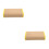 2Pcs Breathable Bamboo Summer Pillow Beige Cooling Headrest for Sauna 5