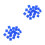 40Pcs Durable Blue Silicone Trombone Mutes Noise-Reducing Accessories 6