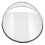 4Sets Universal Fit Transparent Raincoat Brim Pe Rain Hat Face Shield 1