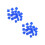 40Pcs Durable Blue Silicone Trombone Mutes Noise-Reducing Accessories 3