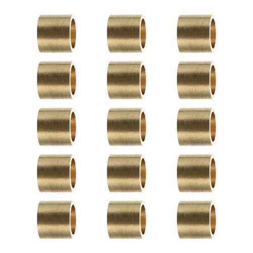 30Pcs Replaceable Copper Pool Cue Ferrules for Snooker Billiards