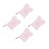 4Pcs Pink Faux Planner Notebook Daily Task Organizer 4