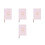 4Pcs Pink Faux Planner Notebook Daily Task Organizer 6