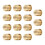 30Pcs Replaceable Copper Pool Cue Ferrules for Snooker Billiards 3