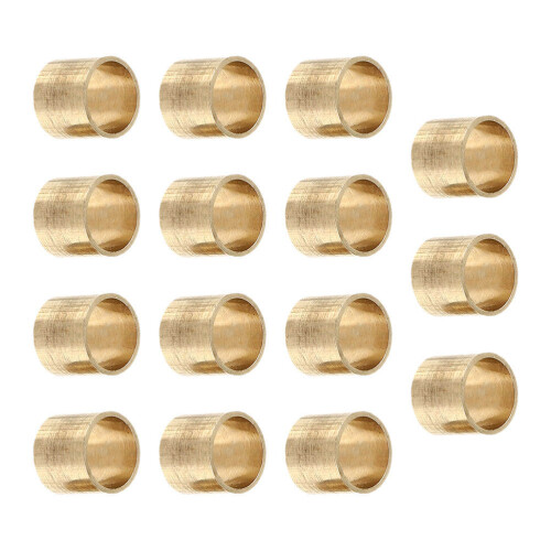 30Pcs Replaceable Copper Pool Cue Ferrules for Snooker Billiards 2