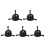 5Pcs Black Steel Blower Motor Puller Tool for Hvac Fan Wheel Removal 3