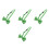 4Pcs Light Bow Ties Pre-Tied Polyester St Patrick's Day 5