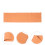 3Pcs Orange DIY Bag Liner Sheets Kraft Paper Stiffener Inserts 6