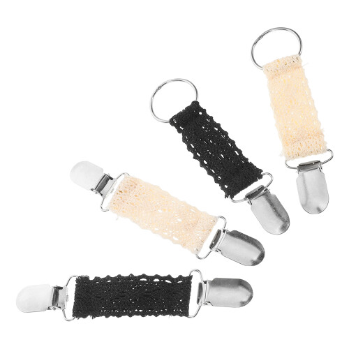 12Pcs Portable Travel Hat Holder Clips Durable Cotton Thread Design 1