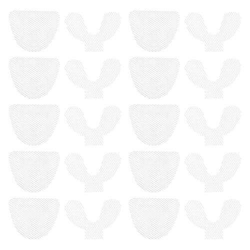 15Sets Silver Palatal Mesh Metal for Enhanced Denture Retention