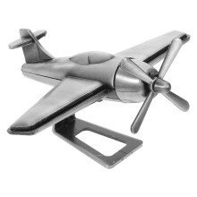 5Pcs Mini Diecast Airplane Model Zinc Alloy Retro Metal Propeller Toy