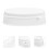 20Pcs Durable Plastic Nail Powder Storage Box White Easy Manicure Tray 10