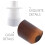 40Pcs Refillable Nasal Spray Bottles Pet Plastic Leak-Proof Brown 4