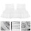 3Pairs White Polyester Lace Fake Cuff for Sweaters 10