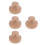 4Pcs Wooden Bun Mold Pancake Maker Easy Shape Cookie Press for Kitchen 6