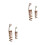 4Pcs Iron Flexible Doll Armature Springs for Dynamic Posing and DIY 8