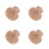 4Pcs Wooden Bun Mold Pancake Maker Easy Shape Cookie Press for Kitchen 5