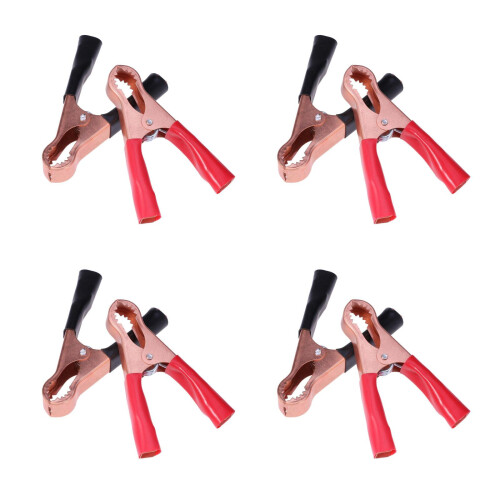 8Pcs Durable Battery Clips Copper Plated for Auto Repair 2