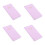 4Pcs Compact Pink PU Weekly Planner Organizer Thick Paper Notebook 6