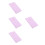 4Pcs Compact Pink PU Weekly Planner Organizer Thick Paper Notebook 8
