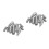 10Pcs Stainless Steel Dent Puller Tool Kit Silver Body Repair Rods Set 9