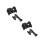 2Pcs Adjustable Black Camera Mount Bracket Durable for Sports Use 8