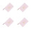4Pcs Pink Faux Planner Notebook Daily Task Organizer 5