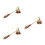 3Pcs Vintage Metal Candle Snuffer Long Handle Wick Extinguisher Tool 5