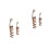4Pcs Iron Flexible Doll Armature Springs for Dynamic Posing and DIY 9