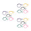 15Pcs Durable Y-Shaped Stethoscope Tubing Accessories Assorted Colors 8