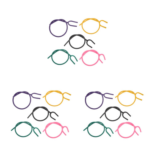 15Pcs Durable Y-Shaped Stethoscope Tubing Accessories Assorted Colors 2