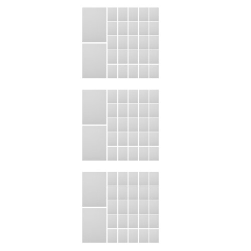 3Pcs White Puzzle Glue Sheets Easy Peel Self-Adhesive for Toy Puzzles 1