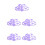 5Pcs Silicone Nipple Measuring Tools Violet for Accurate Flange Sizing 7