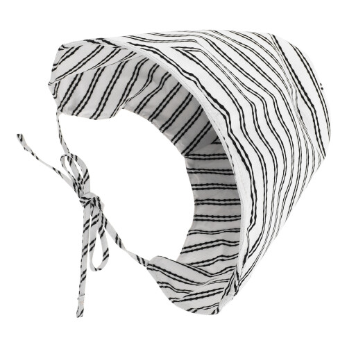 4Pcs Women's Stylish Stripe Beach Hat Foldable Wide Brim Uv Protection 1