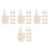 40Pcs White Handheld Woven Fruit and Vegetable Storage Baskets 3