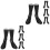 8St Zwart Voetmannequin Display Houder Plastic Voor 5