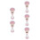 5Pcs Pink Soft Nail Dusting Brushes for Clean Makeup & Nail Art 6