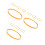 12Pcs Durable Orange Cotton Candy Machine Spare Belts for Home Use 7
