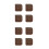 8Pcs Coffee Handheld Dish Pc Material Pan Cleaner for Home Use 3