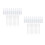 80Pcs Clear Travel Spray Bottles Lightweight Plastic Makeup Toner 6