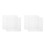 4Pcs Nonstick Silicone Molds White Halloween Baking Trays 8