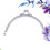 10Pcs Durable Silver Metal Purse Frames Clutch Locks DIY Accessories 9