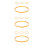 12Pcs Durable Orange Cotton Candy Machine Spare Belts for Home Use 9